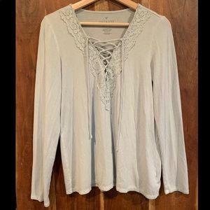 Long Sleeve Blouse by American Eagle